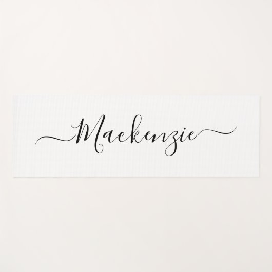 Benutzerdefiniertes Anpassen des Skriptnamens Hinz Yogamatte (Vorderseite (Horizontal))