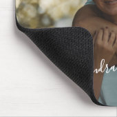 Benutzerdefiniertes Anpassen von Foto- und Namensd Mousepad (Ecke)