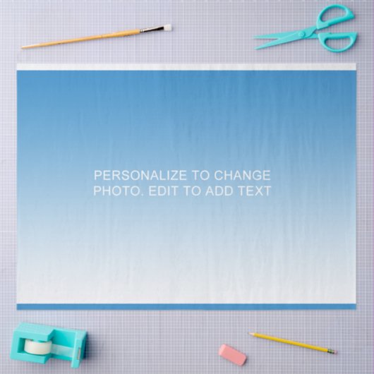 Benutzerdefiniertes Anpassen von Foto zum Hinzufüg Seidenpapier (Basteln)