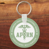 Benutzerdefiniertes APRN Fortgeschrittene Praxis E Schlüsselanhänger (Vorderseite)