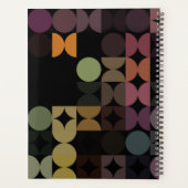 Benutzerdefiniertes Aquamarin blaues, braun-schwar Planer (Rückseite)