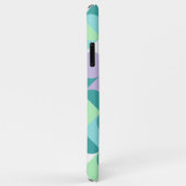 Benutzerdefiniertes Aquamarines blaues Mini-grünes Case-Mate iPhone Hülle (Hinten/Rechts)