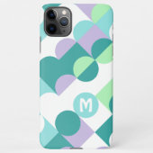 Benutzerdefiniertes Aquamarines blaues Mini-grünes iPhone Hülle (Rückseite)