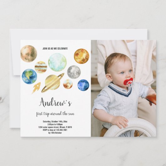 Benutzerdefiniertes Außenraumkids-Party einladen Einladung (Vorderseite)