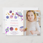 Benutzerdefiniertes Außenraumkids-Party einladen Einladung (Vorderseite)