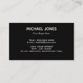 Benutzerdefiniertes Auto für das Wash | Reinigung  Visitenkarte (Rückseite)