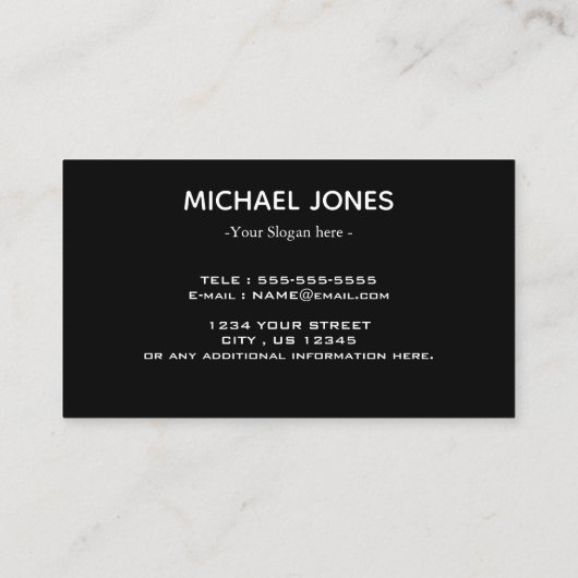 Benutzerdefiniertes Auto für das Wash | Reinigung  Visitenkarte (Rückseite)