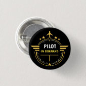 Benutzerdefiniertes Aviation Pilot Tasse Design – Button (Vorne & Hinten)