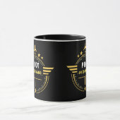 Benutzerdefiniertes Aviation-Pilot-Tassen-Design – Tasse (Zentrum)