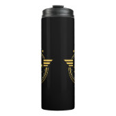 Benutzerdefiniertes Aviation-Pilotentasse-Design – Thermosbecher (Vorderseite)