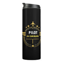 Benutzerdefiniertes Aviation-Pilotentasse-Design –