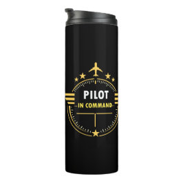 Benutzerdefiniertes Aviation-Pilotentasse-Design – Thermosbecher
