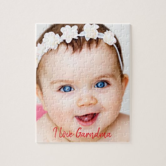 Benutzerdefiniertes Baby-Foto Puzzle (Vertikal)