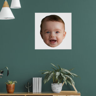 Benutzerdefiniertes Babygesicht, Lustiges benutzer Poster
