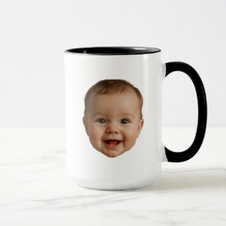Benutzerdefiniertes Babygesicht Opa-Geschenk Papa Tasse
