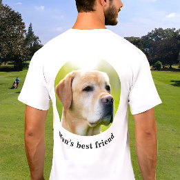 Benutzerdefiniertes Back-Foto und Personalisierter T-Shirt