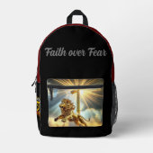 Benutzerdefiniertes Back-Pack Bedruckter Rucksack (Vorderseite)