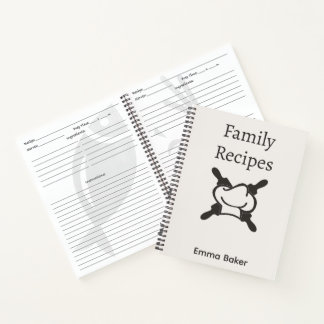 Benutzerdefiniertes Backbuch-Rezeptbuch-Journal-No Notizblock