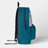 Benutzerdefiniertes Backpack für Ihr Foto mit Text Bedruckter Rucksack (Links)