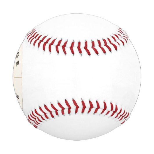 Benutzerdefiniertes Baseball - Entwerfen Sie Ihre (Vorderseite)