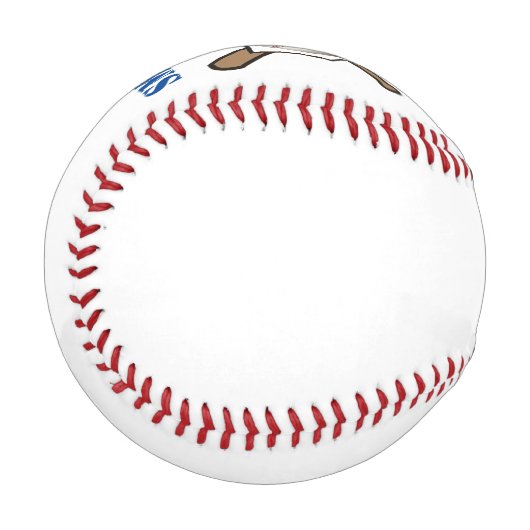 Benutzerdefiniertes Baseball - Fügen Sie Ihren Bil (Vorderseite Links)