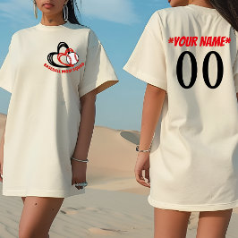 Benutzerdefiniertes Baseball-Mama-Personalisiert-T T-Shirt