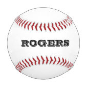 Benutzerdefiniertes Baseball mit personalisierbare (Rückseite)