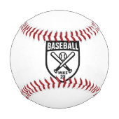 Benutzerdefiniertes Baseball-Schild-Logo Personali Baseball (Rückseite)