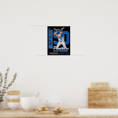 Benutzerdefiniertes Baseball-Trikot mit Foto und R Poster (Küche)