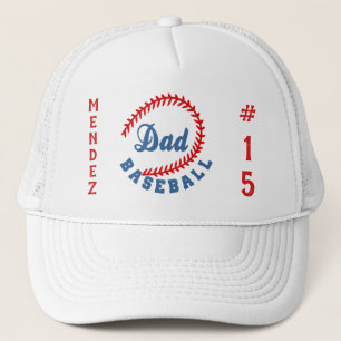 Benutzerdefiniertes Baseball-Vater-Design Truckerkappe