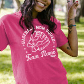 Benutzerdefiniertes Baseball-Vater-Quadrat mit Tea T-Shirt