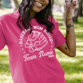 Benutzerdefiniertes Baseball-Vater-Quadrat mit Tea T-Shirt