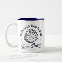 Benutzerdefiniertes Baseball-Vater-Quadrat mit Tea