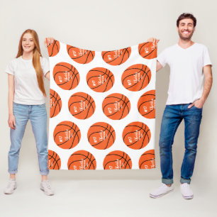Benutzerdefiniertes Basketball-Spielername Jahr Fleecedecke