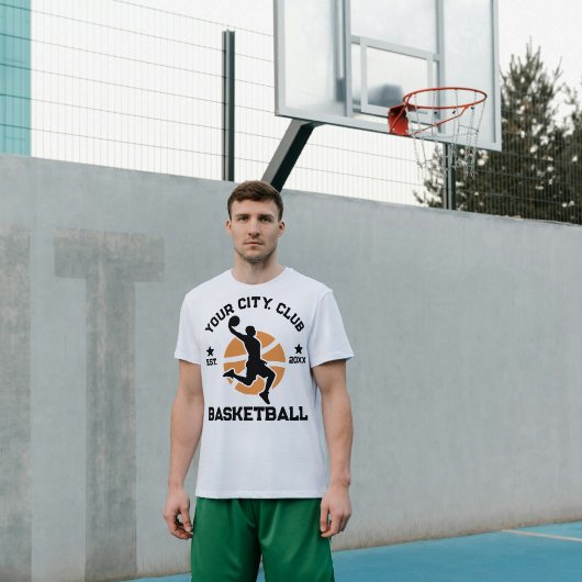 Benutzerdefiniertes Basketball Team Shirt-Geschenk T-Shirt