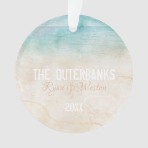 Benutzerdefiniertes Beachnamensjahr Benutzerdefini Ornament