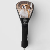 Benutzerdefiniertes Beagle Dog-Foto Personalisiert Golf Headcover (Vorderseite)
