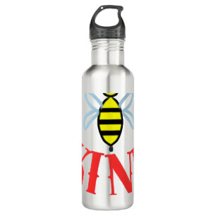 Benutzerdefiniertes Bee Kind Personalisiertes Gesc Edelstahlflasche