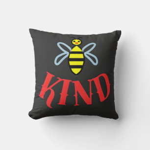Benutzerdefiniertes Bee Kind personalisiertes Gesc Kissen