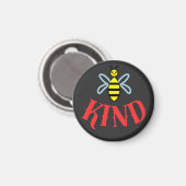 Benutzerdefiniertes Bee Kind Personalisiertes Gesc Magnet (Vorderseite/Rückseite)