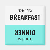 Benutzerdefiniertes Begleiter-Füttre-Tracker-Magne Magnet (Vorne)