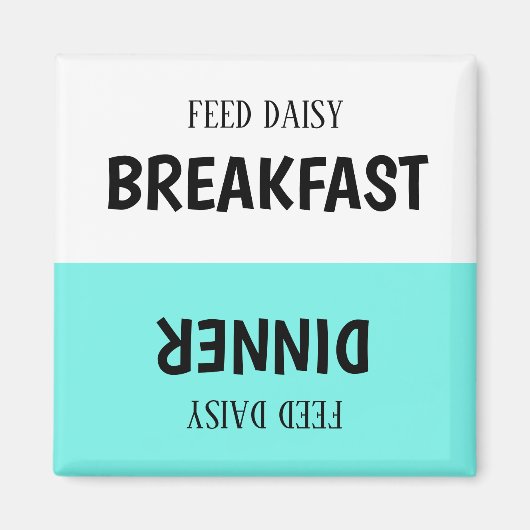 Benutzerdefiniertes Begleiter-Füttre-Tracker-Magne Magnet (Vorne)