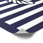 Benutzerdefiniertes Begrüßungsmuster an den Ankera Poster (Ecke)