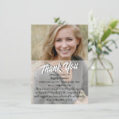 Benutzerdefiniertes Beileid Dankeschön Karte (Stehend Vorderseite)