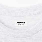 Benutzerdefiniertes Bekleidungsetikett für die Pfl Etiketten (Befestigt)