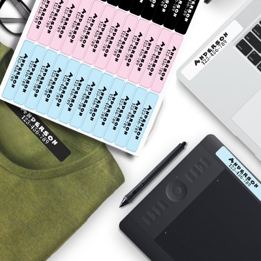 Benutzerdefiniertes Bekleidungsetikett für die Pfl Etiketten