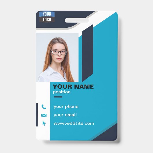 Benutzerdefiniertes Berufliches Abzeichen Ausweis (Front)