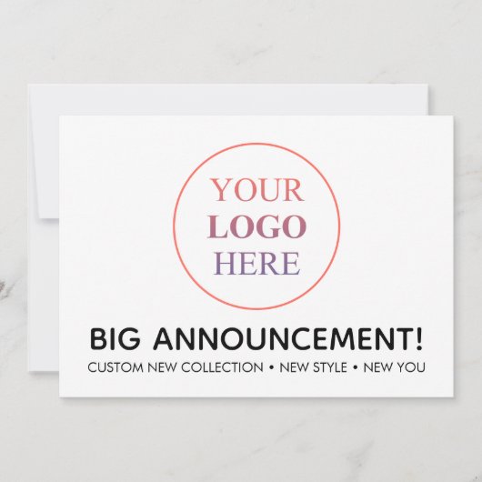 Benutzerdefiniertes Berufliches Logo - Keine Minde Ankündigung (Vorderseite)