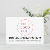 Benutzerdefiniertes Berufliches Logo - Keine Minde Ankündigung (Stehend Vorderseite)