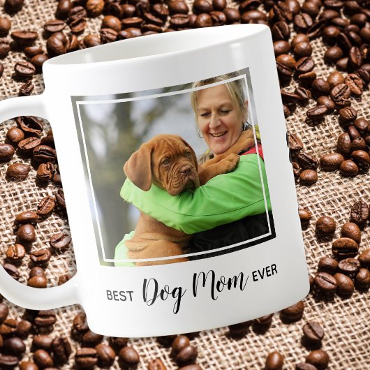Benutzerdefiniertes Best Hund-Mama-Foto für jeden Kaffeetasse